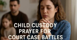 Child Custody Prayer For Court Case Battles