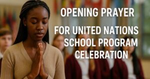 Opening Prayer For United Nations School Program Celebration