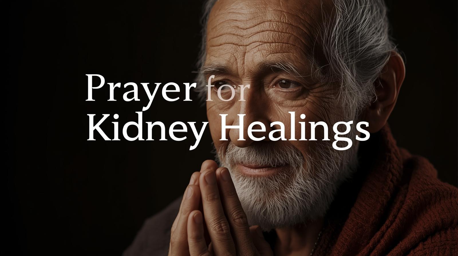Prayer For Kidney Healing