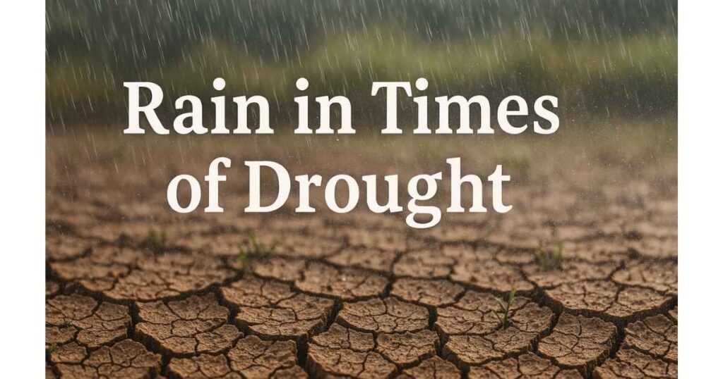 Rain in Times of Drought
