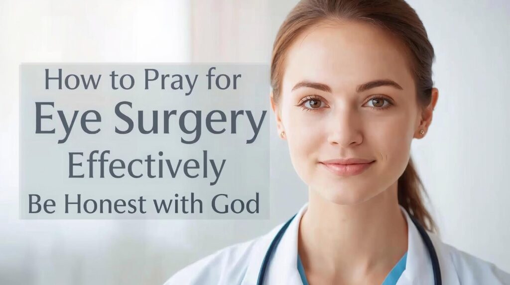 Prayers for Eye Surgery Effectively Be Honest with God
