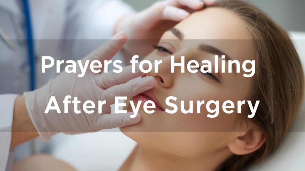 After Healing Prayers for Eye Surgery